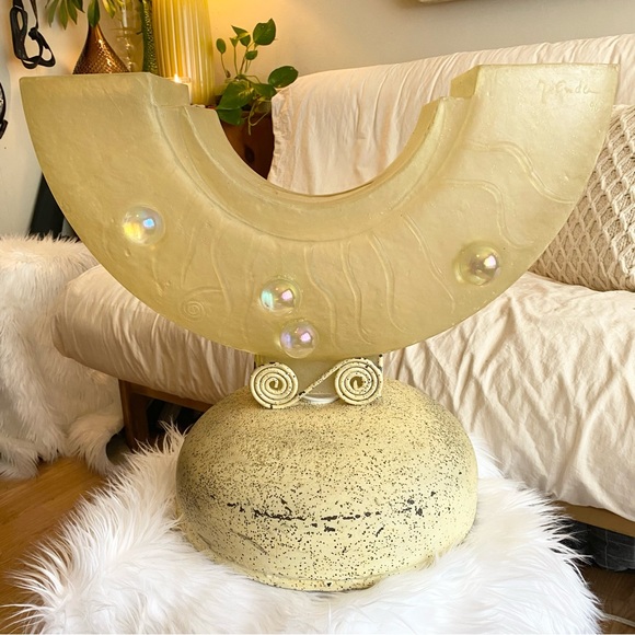 Carlos De Anda Signed Original Collectible Sculptural Fine Art Floor Table Lamp - Picture 15 of 15